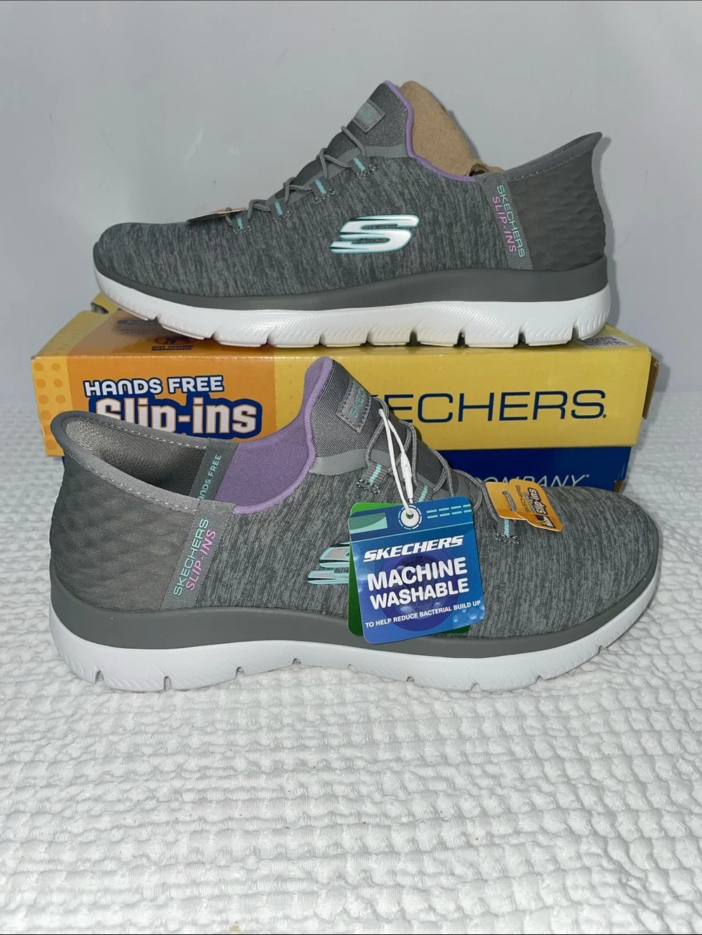 SKECHERS HANDS FREE SLIP INS WOMENS SNEAKERS FTL-07-053